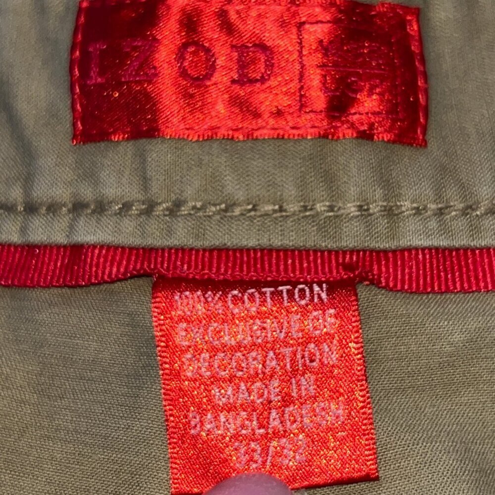 IZOD Red Label Luxury Sport Edition Tan Men's Pants - W33 L32 - Excellent Cond - Picture 8 of 10